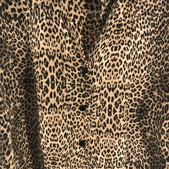 Vintage Leopard Blouse - Picture 4 of 4